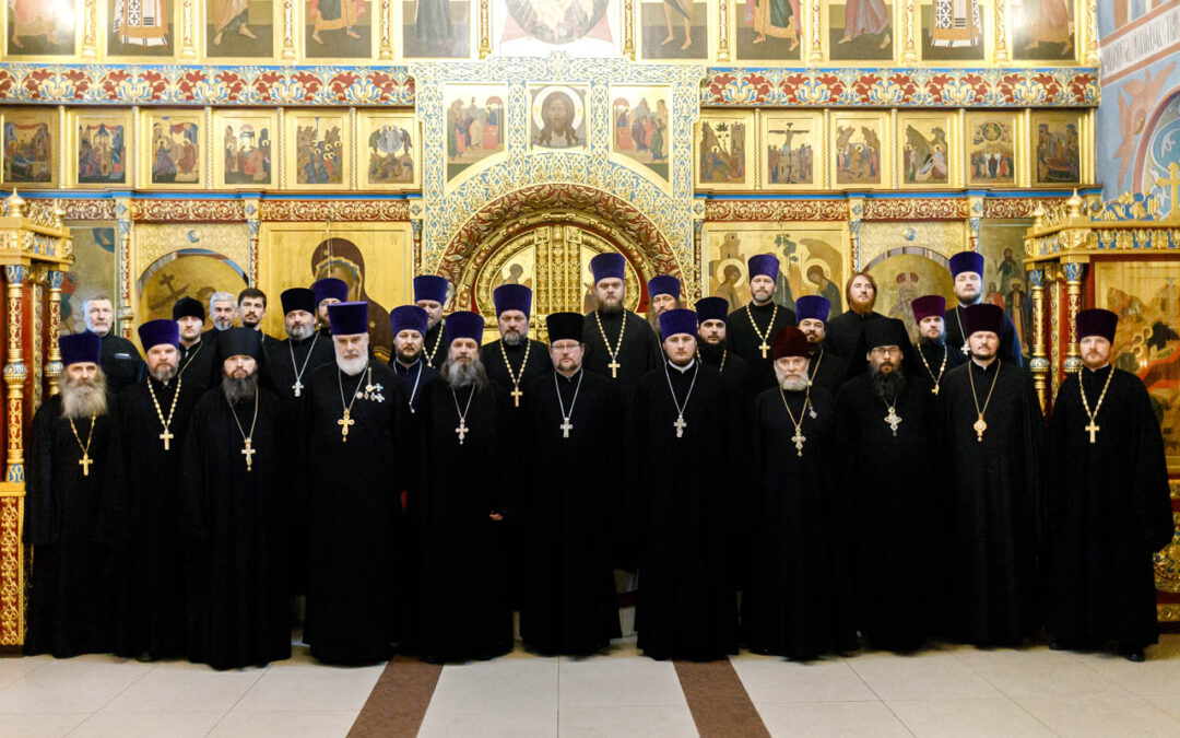 В г. Пушкино состоялось общее собрание духовенства Пушкинского благочиния