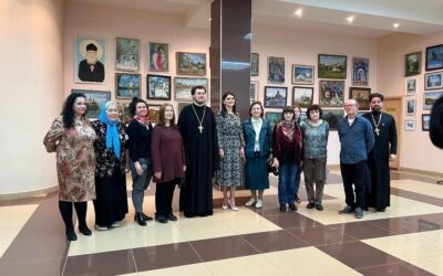 Благочинный храмов Пушкинского округа принял участие в открытии художественной выставки