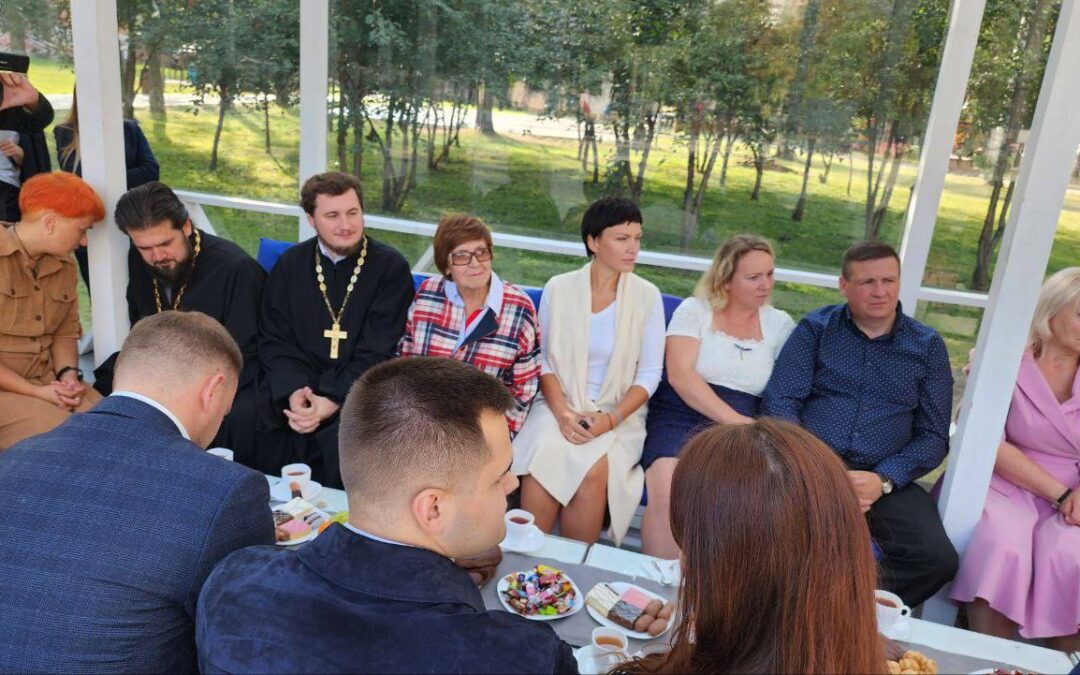 Благочинный церквей Пушкинского округа принял участие во встрече главы городского округа Пушкинский с активными жителями округа