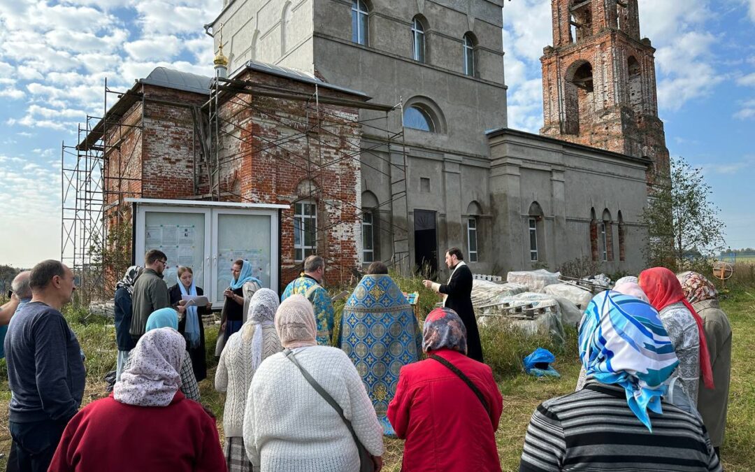 Благочинный Пушкинского округа посетил престольный праздник в д. Якиманка Сергиево-Посадского округа