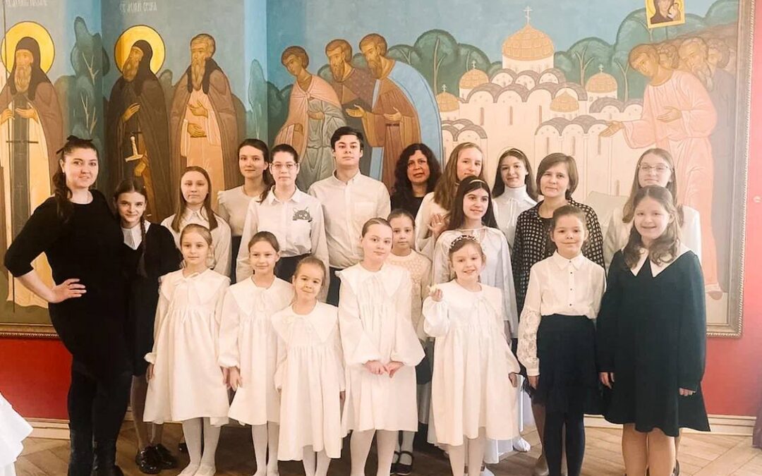 Дети из Троицкого храма приняли участие в епархиальном фестивале хоров