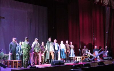 Православный театр «Живая вода» выступил перед воинами Софринской бригады